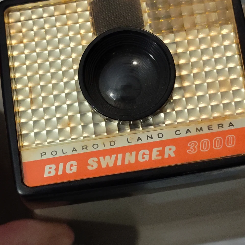 Vintage Camera with Flash Attachment